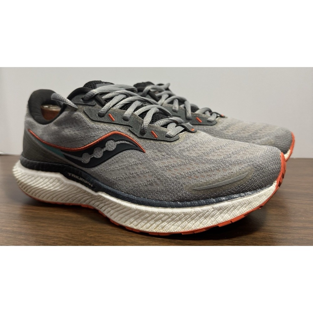 Saucony Triumph 19 Running Shoe  Alloy & Fire Style: Men's Size 9.5